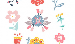 漫画花朵图片,漫画花朵的美丽瞬间